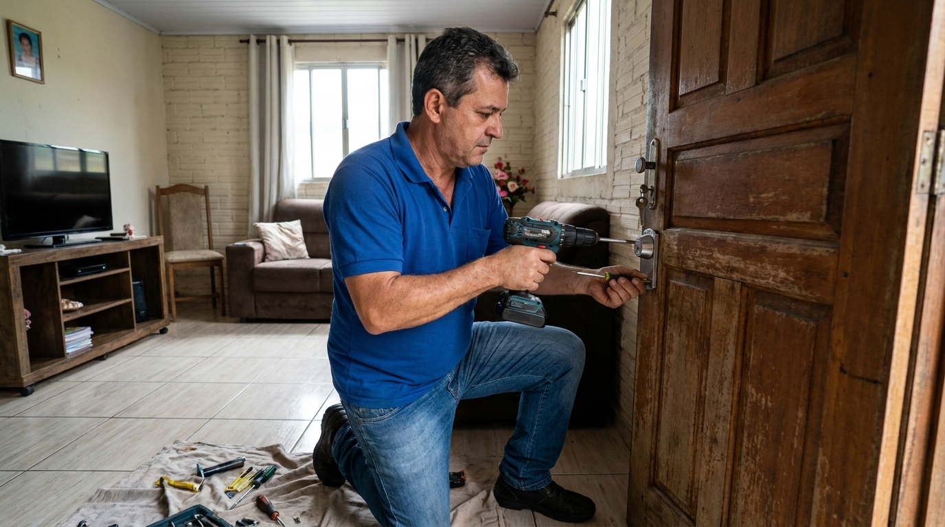 Serviço de Instalação de Fechadura Residencial em Asa Norte‑DF