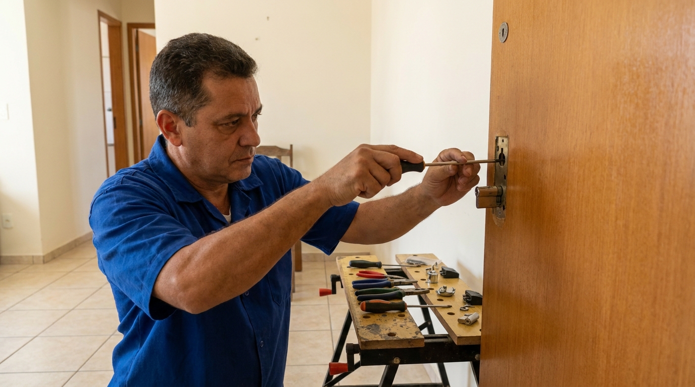 Troca de Segredo Residencial 24 horas em Asa Norte‑DF